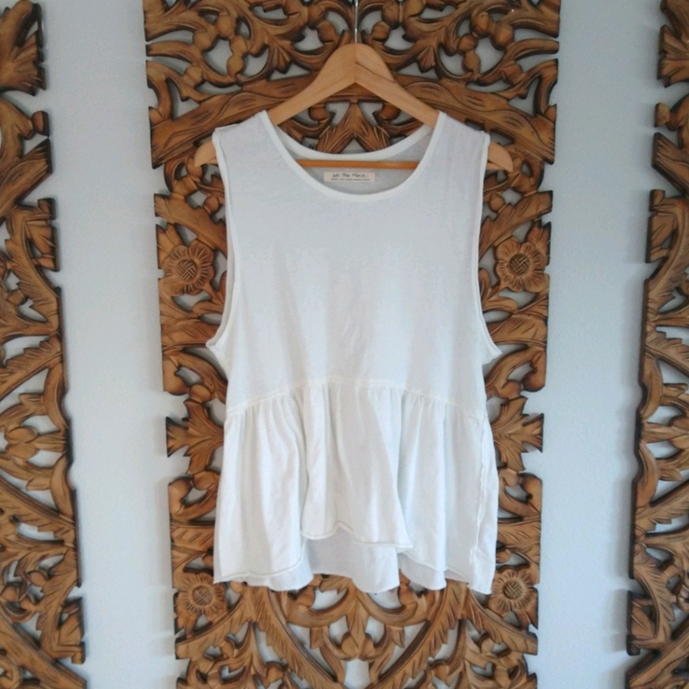 NWOT Free People White Tank
